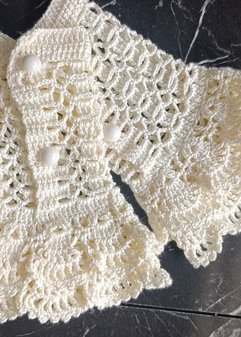 Vintage Örgü Eldiven - Görsel 2