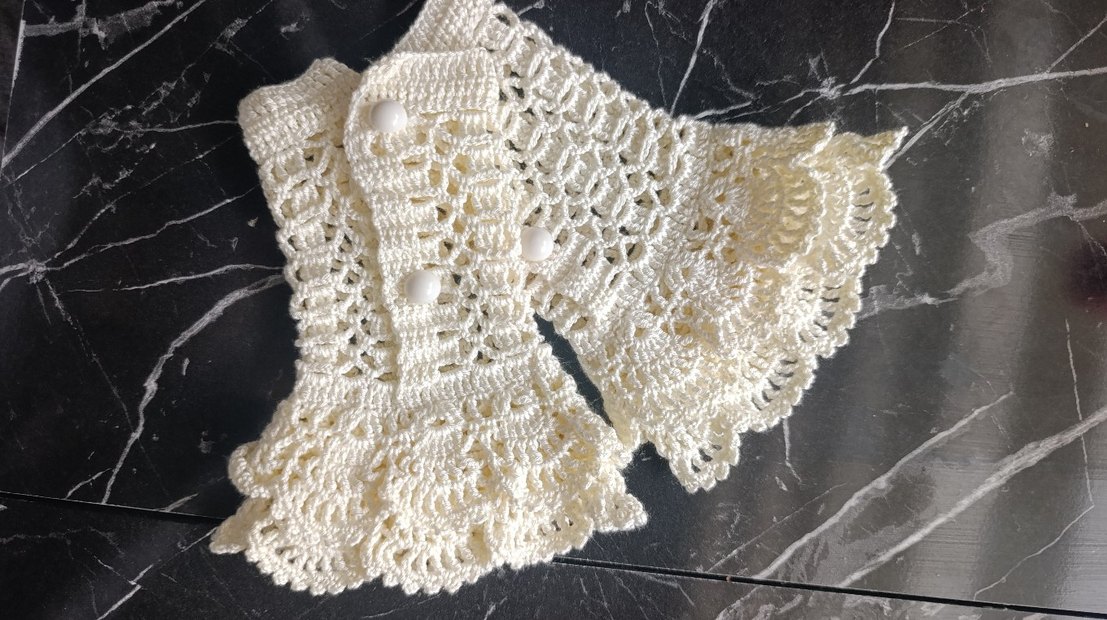 Vintage Örgü Eldiven - Görsel 2