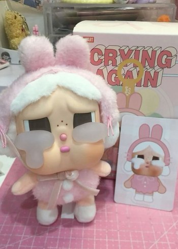 Pembe Pastel Peluş Oyuncak - Crying Again