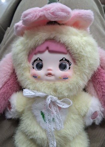Pembe Peluş Oyuncak Bebek