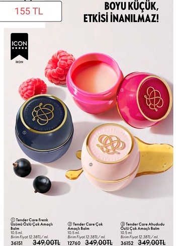 Oriflame Çok Renkli Dudak Bakım Kremleri - Görsel 2