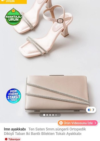 Diğer Diger Pembe Stiletto Topuklu Kadın Abiye Ayakkabı