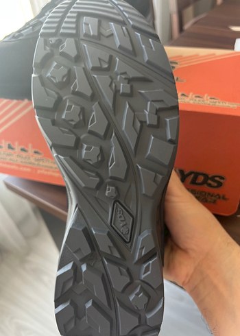 41 Beden Siyah Bağcıklı Su Geçirmez Erkek Outdoor Ayakkabı