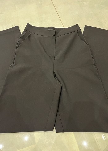 trendyolmilla siyah kumaş pantolon - Görsel 3