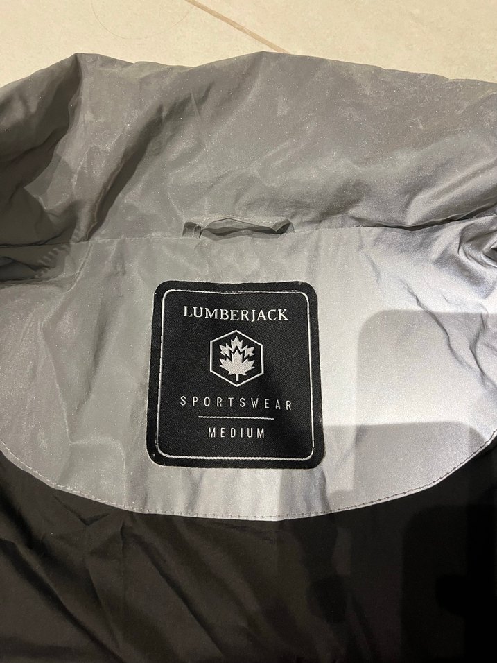 lumberjack gri yansimali-pariltili mont - Görsel 3