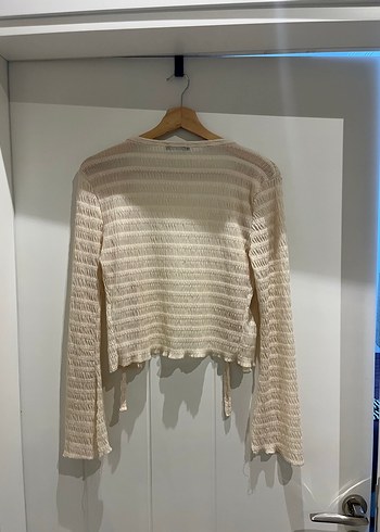 trendyolmilla bej rengi ince hırka - Görsel 3