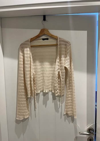 trendyolmilla bej rengi ince hırka - Görsel 2