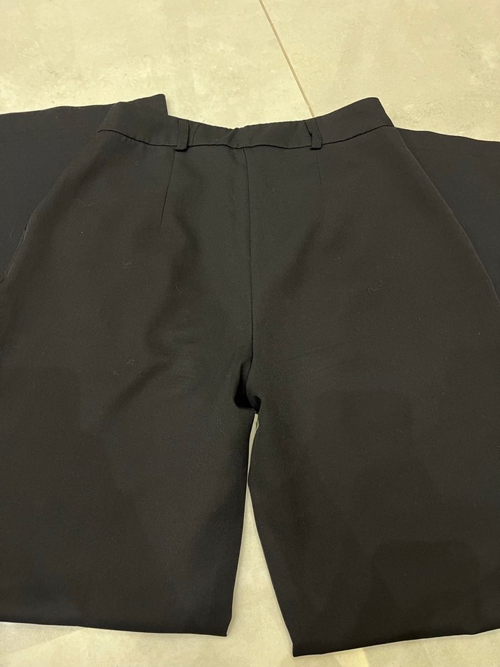 trenyolmilla siyah kumaş pantolon - Görsel 3