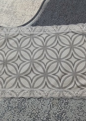 Nakışlı Gri Mutfak için ranir poşetlik borcam çantası - Görsel 5