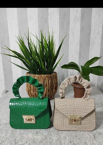 Kadın Deri Çanta - Modern Klasik - Görsel 3