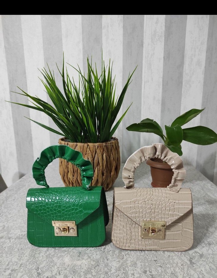 Kadın Deri Çanta - Modern Klasik - Görsel 3