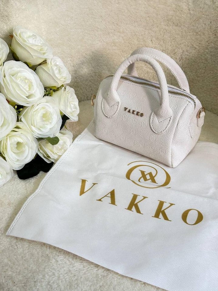 Vakko  Dantelli Deri Kadın Çanta - Görsel 5