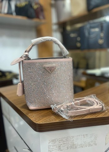 Prada taşlı Kadın Çanta - Görsel 6