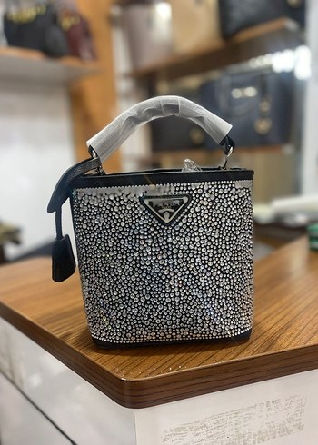 Prada taşlı Kadın Çanta - Görsel 2