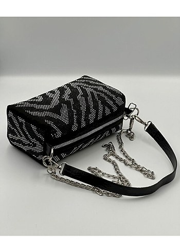 Kadın taşlı abiye çanta - Görsel 3