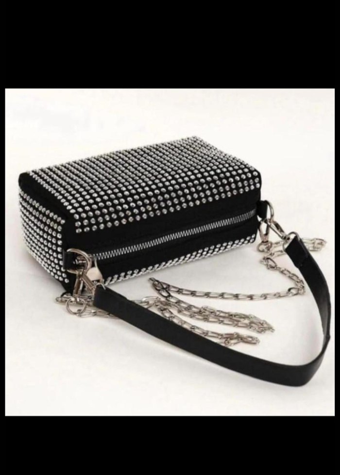 Kadın taşlı abiye çanta - Görsel 5