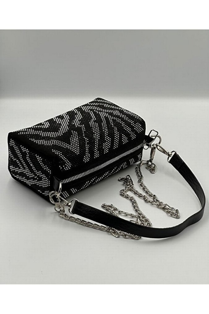 Kadın taşlı abiye çanta - Görsel 3