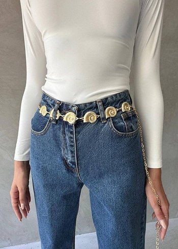 kadın zincir kemer - Görsel 7