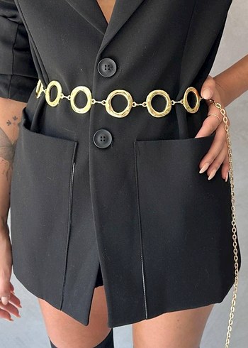 kadın zincir kemer - Görsel 9