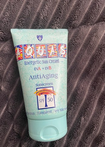 AQUAS Enerjik Güneş Kremi SPF 50 Anti-Aging - Görsel 2