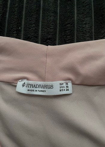 Pembe Drapeli Kruvaze Top - Görsel 3