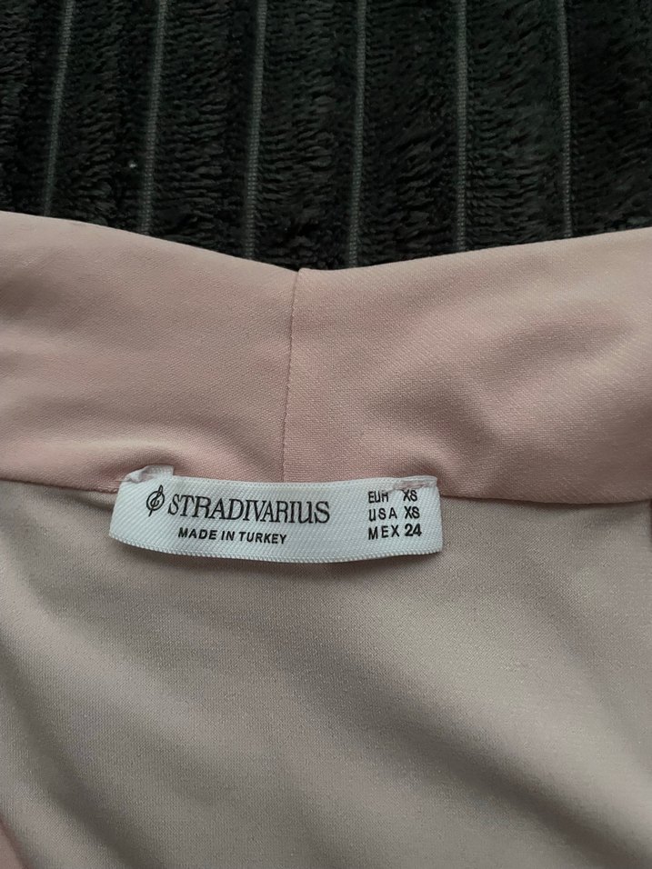 Pembe Drapeli Kruvaze Top - Görsel 3