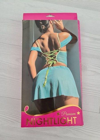 Diğer Diger Mini Mavi Pop Kültür Fantezi Takımı
