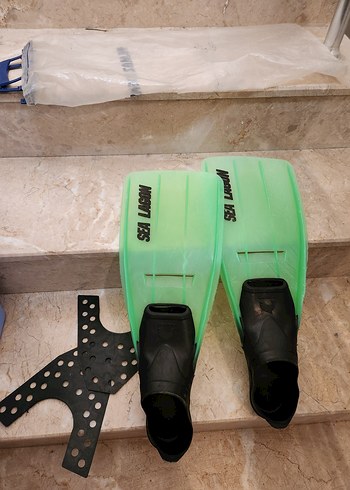 Erkek Yeşil Spor Lastik Su Ayakkabısı - Görsel 2