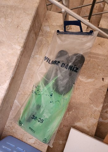 Erkek Yeşil Spor Lastik Su Ayakkabısı - Görsel 4