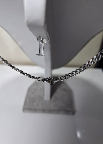 Kral Çelik Kolye Uzunluk.54cm Eni.2mm Gr.12.16 - Görsel 3