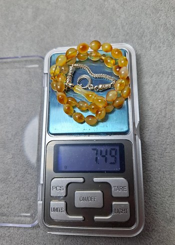 Damla Kehribar 2 Habbe yedek yanında 7.49 grm 6x10 - Görsel 4