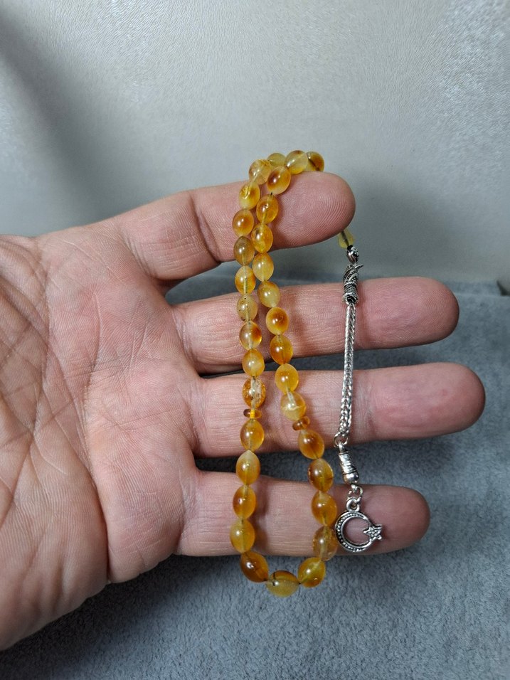 Damla Kehribar 2 Habbe yedek yanında 7.49 grm 6x10 - Görsel 2