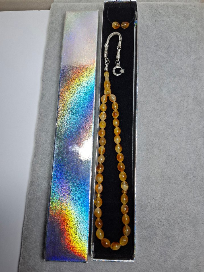 Damla Kehribar 2 Habbe yedek yanında 7.49 grm 6x10 - Görsel 3