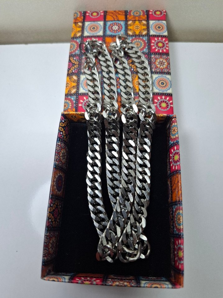 Kral Çelik Kolye Uzunluk.58cm Eni.4mm Gr.63.84 - Görsel 5