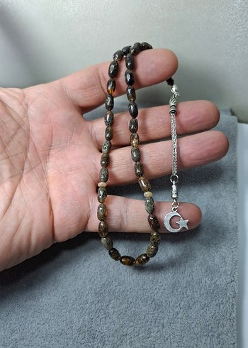 Kaya Damla Kehribar 3 habbe yedek  yanında  6x10 .. 7.93 grm - Görsel 2