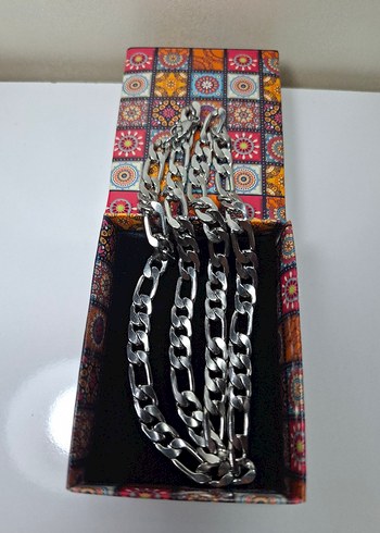 Kral Çelik Kolye Uzunluk.58cm Eni.4mm Gr.44.18 - Görsel 4