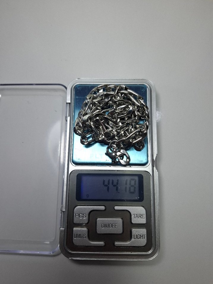 Kral Çelik Kolye Uzunluk.58cm Eni.4mm Gr.44.18 - Görsel 5