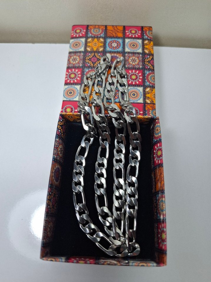 Kral Çelik Kolye Uzunluk.58cm Eni.4mm Gr.44.18 - Görsel 4