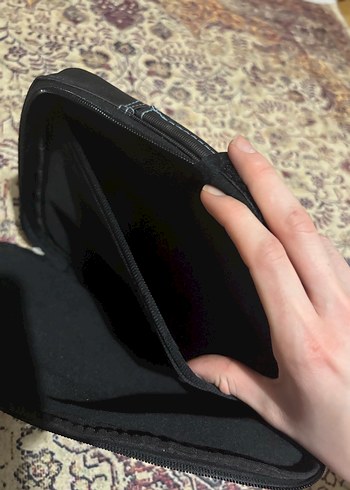 Fermuarlı Siyah Tablet Çantası - Görsel 3