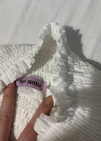 Beyaz Fırfırlı Volanlı Etek - Görsel 2