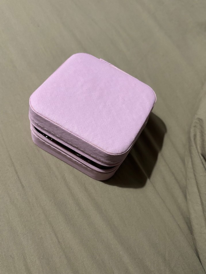 Pastel Pembe Takı Organizer Kutusu Küçük - Görsel 2