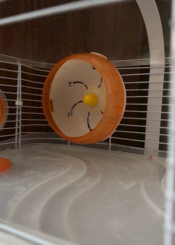 Büyük Beyaz Üç Katlı Hamster Hayvan Kafesi - Görsel 4