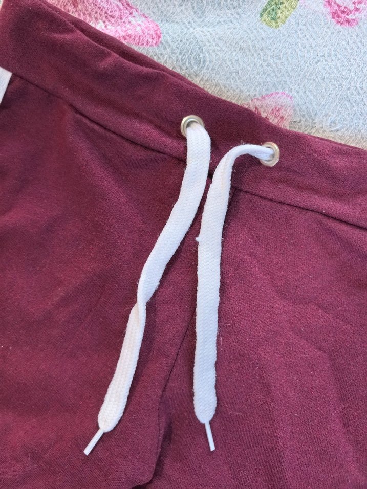 Bordo Kadın Mini Şort - Görsel 2