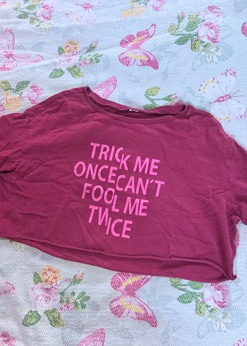 Bordo Baskılı Oversize Kadın Sweatshirt - Görsel 2