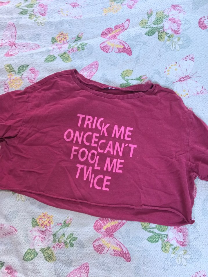 Bordo Baskılı Oversize Kadın Sweatshirt - Görsel 2