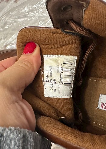 Fermuarlı Kahverengi Erkek Bot us Polo - Görsel 2