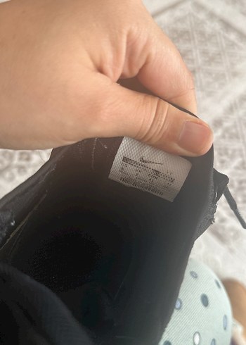 Siyah Kadın Spor Ayakkabı Velcro Bağcıklı - Görsel 4