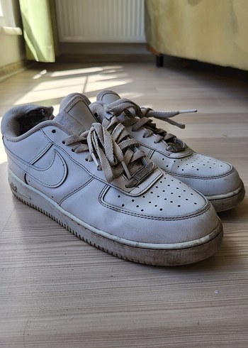 Nike Airforce 1 Beyaz Minimalist Spor Ayakkabı