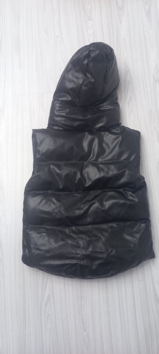 Deri şişme Kadın Yelek - Görsel 2