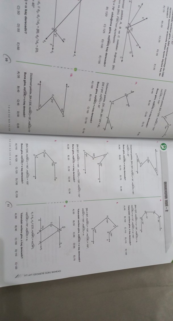 Bilgi Sarmal TYT-AYT Geometri Soru Bankası+hediyeli - Görsel 4